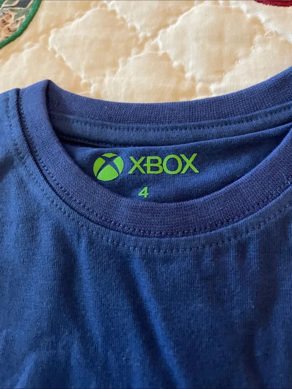 NWT XBox Blue T Shirt Size 4